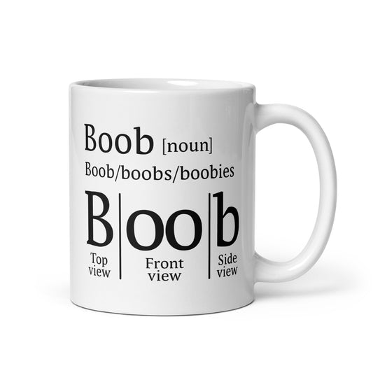 "Boob Definition" Mug