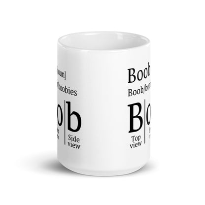 "Boob Definition" Mug