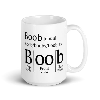 "Boob Definition" Mug